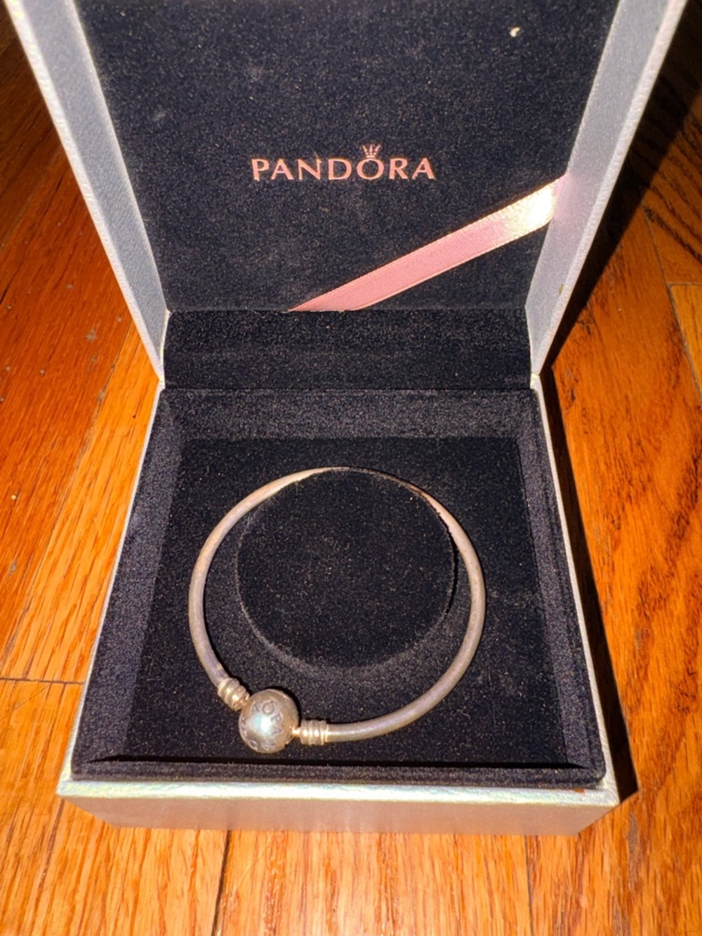 Pandora  Bracelet with Silver Clasp
